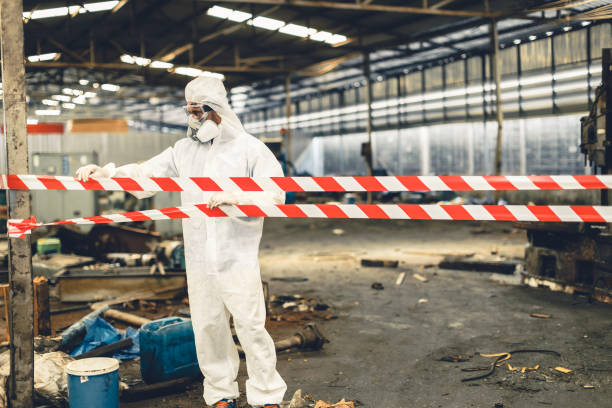 Professional Crime Scene Cleanup technician working in Lebanon, NH